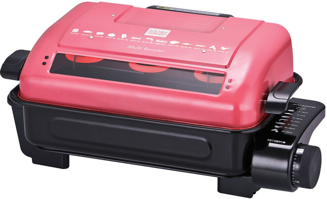 키친플라워 쿠킨 멀티 로스터 양면 직화 구이기, KEF-520WS