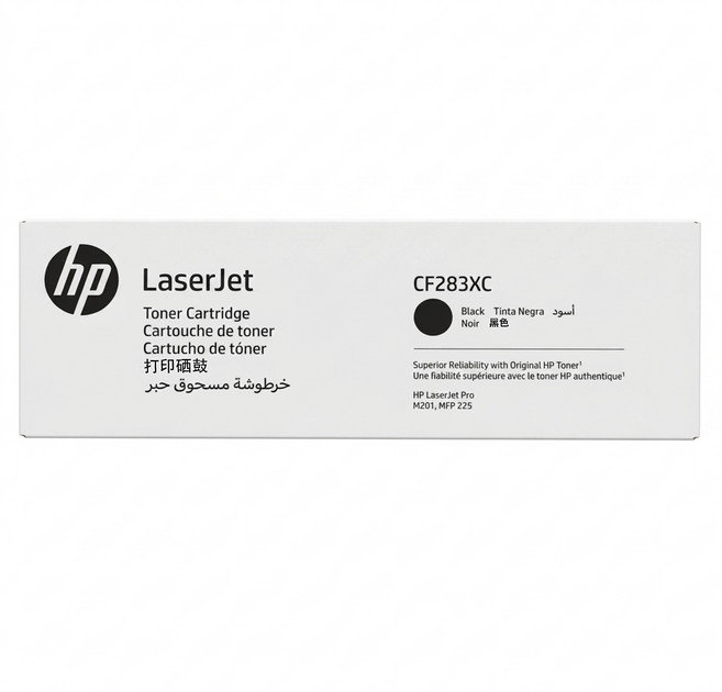 hp 惠普 CF283XC 83X 碳粉匣高印量, 黑色, 1個