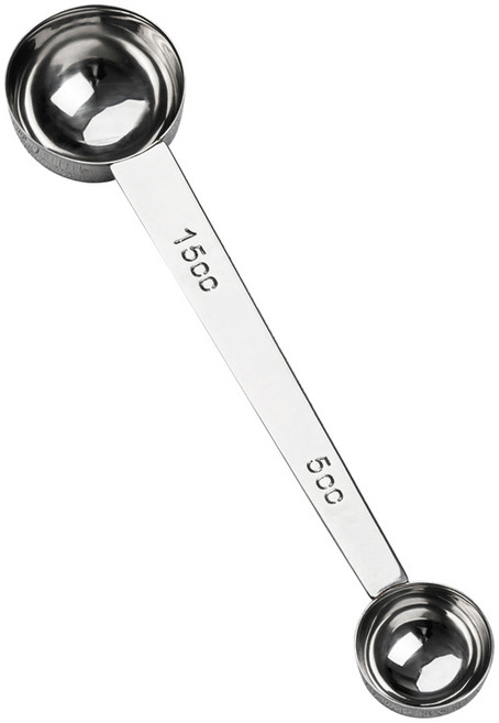 칼딘 양면 스테인리스 계량 베이킹 스푼, 1개