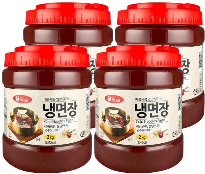 움트리 냉면장, 2kg, 4개