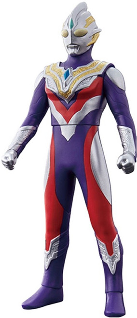 BANDAI 超人力霸王特利卡英雄軟膠 80 複合型態 BT-64542 3歲以上, 1個