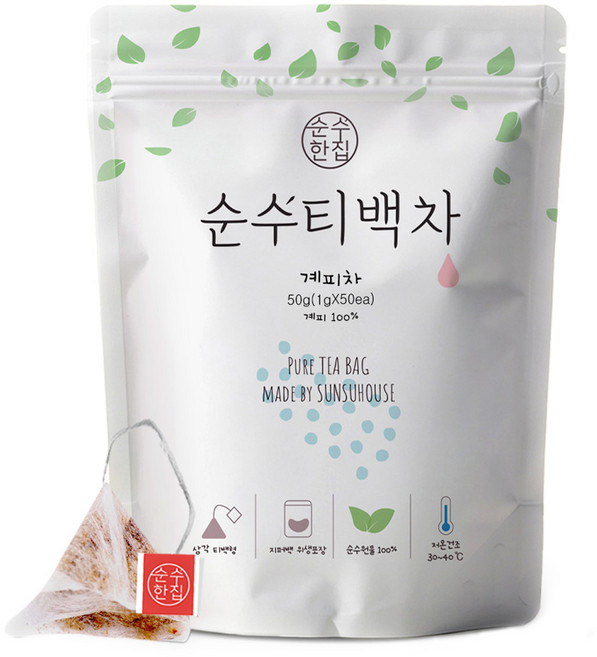 순수한집 계피차 삼각티백, 1g, 50개입, 1개