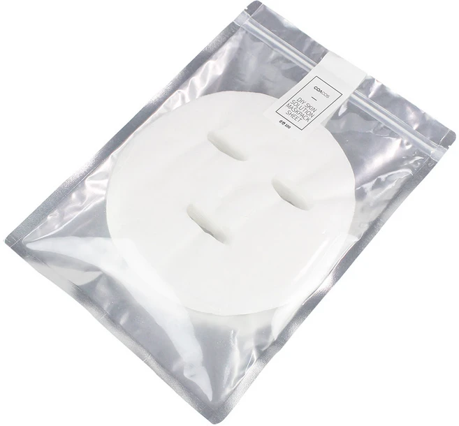 [비건뷰티] 코아코스 DIY 스킨솔루션 마스크시트 순면 100 50p, 1개 - 쿠팡