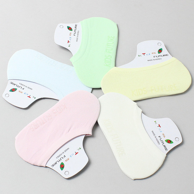 엘스 키즈퓨처 아동용 고탄력 매직 덧신 5p