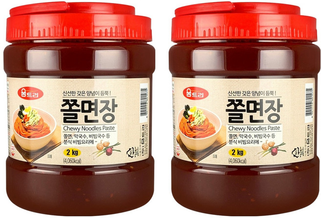 움트리 쫄면장, 2kg, 2개