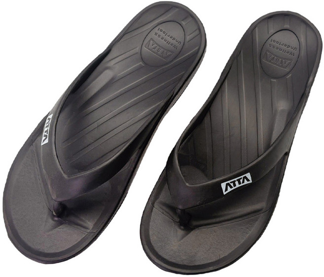 ATTA 運動風簡約夾腳拖鞋