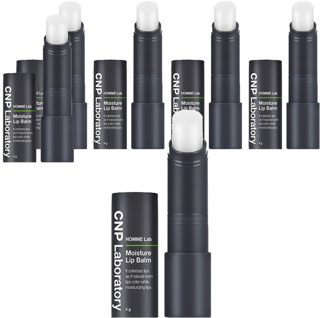 씨앤피 옴므 랩 모이스춰 립밤 4g, 6개