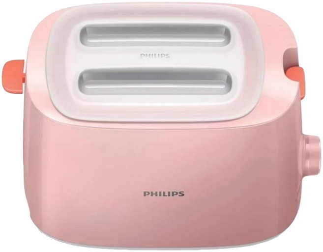 PHILIPS 飛利浦 烤麵包機 可厚片, 粉色, 1個