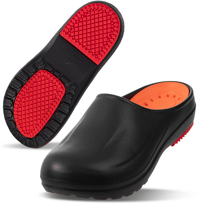 베이스알파에센셜 다용도 방수 주방 조리 슬리퍼