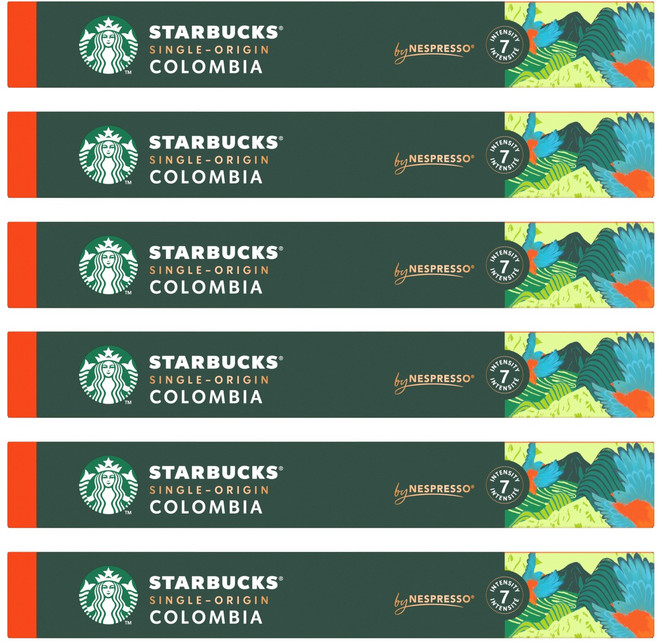 스타벅스 싱글 오리진 콜롬비아 캡슐커피, 5.7g, 10개입, 6개