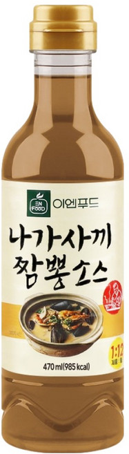 이엔푸드 나가사끼 짬뽕소스, 470ml, 1개