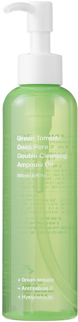 SUNGBOON EDITOR 綠番茄雙效卸妝安瓶油, 200ml, 1個