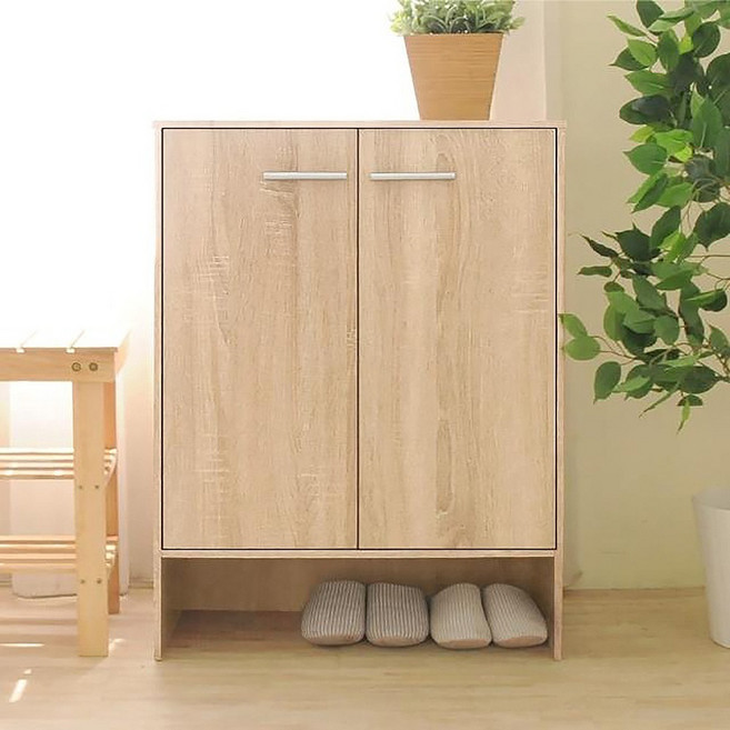 HOPMA 合馬家具 日式雙門鞋櫃 C-H2080PMS-R2 604 x 301 x 818mm 15kg, 漂流木色, 4層