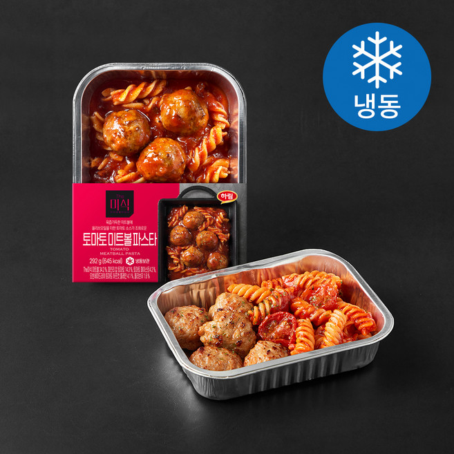 더미식 토마토 미트볼 파스타 (냉동), 292g, 1개
