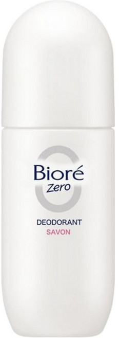 Biore 蜜妮 台灣公司貨 排汗爽身淨味劑 潔淨皂香 滾珠型, 40ml, 1瓶