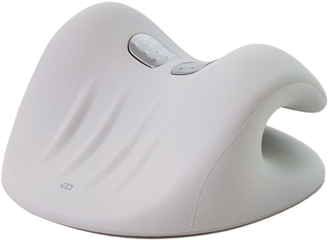 오아 넥스트레쳐 목 마사지기 스트레칭 EMS 저주파 안마기, OMS-026BE, 베이지