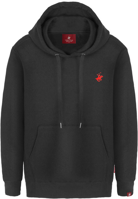 비버리힐스폴로클럽 남녀공용 타임리스 자수로고 특양면 후드 티셔츠 CPG9T00