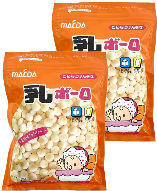 MAEDA 大阪前田製菓 乳球 蛋酥, 120g, 2包