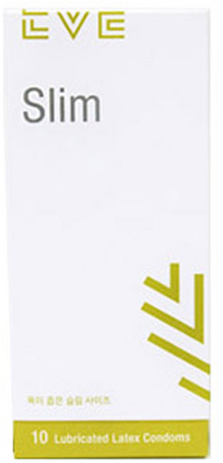 EVE 슬림 콘돔, 10개입, 1개