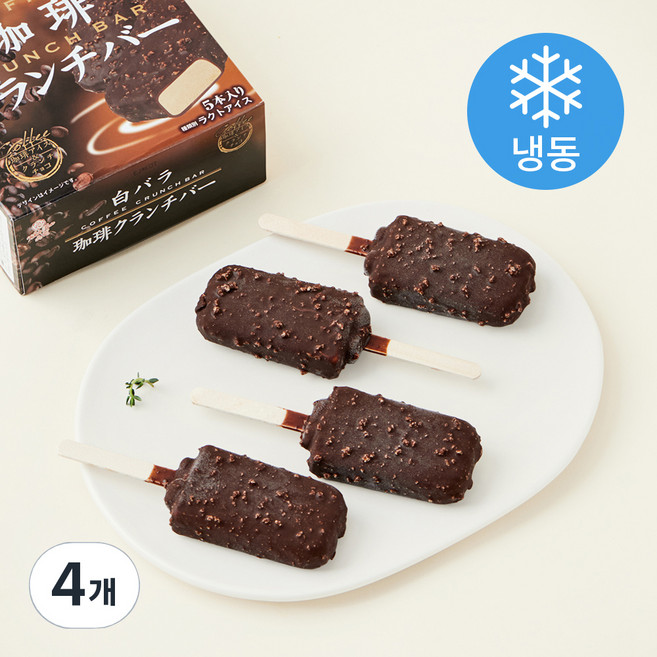 다이센 시로바라 커피크런치 샤베트 (냉동), 60ml, 5개입, 4개