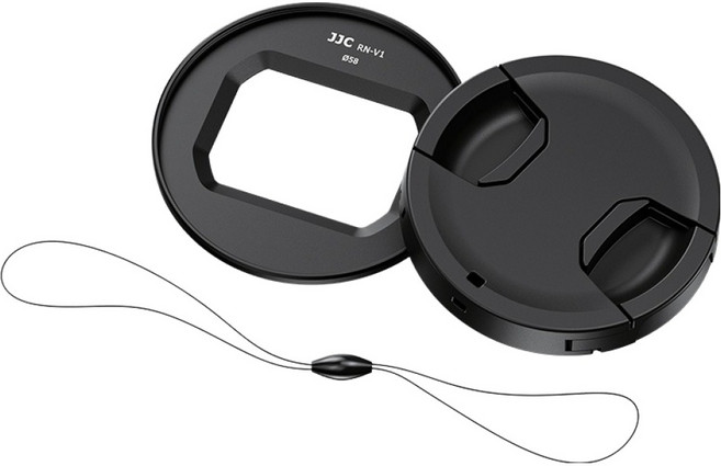 JJC 캐논 Powershot V1 파워샷 어댑터 렌즈캡, RN-V1, 1개