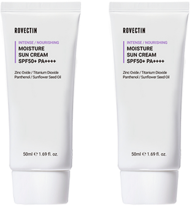 로벡틴 인텐스 모이스처 선크림 SPF 50+ PA++++, 50ml, 2개