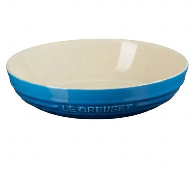 LE CREUSET 瓷器深圓盤 20cm 馬賽藍 1個