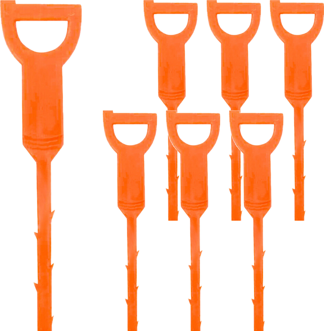 頭髮清理器 7個, 顏色隨機