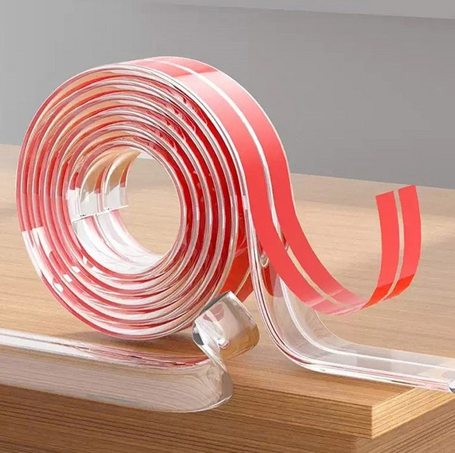 아이끌레 PVC 슬림 안전 모서리보호대, 투명, 1개