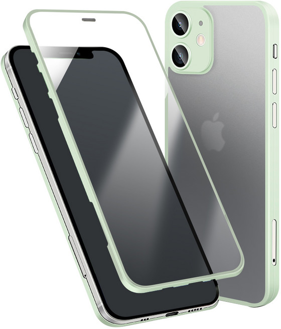 아이몰 초슬림 풀커버 강화유리 필름 휴대폰 케이스