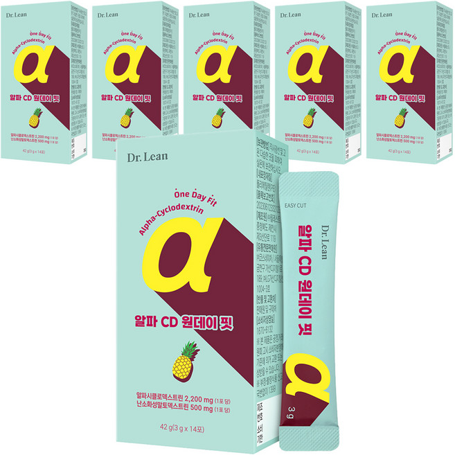 닥터린 알파 CD 원데이 핏 14p, 42g, 6개