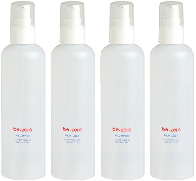 더마팩토리 비제로 마일드 토너, 250ml, 4개