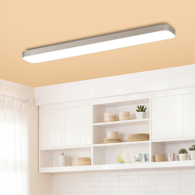 홈플래닛 LED 60W 플리커프리 직사각 주방등 (친절한 설명서)