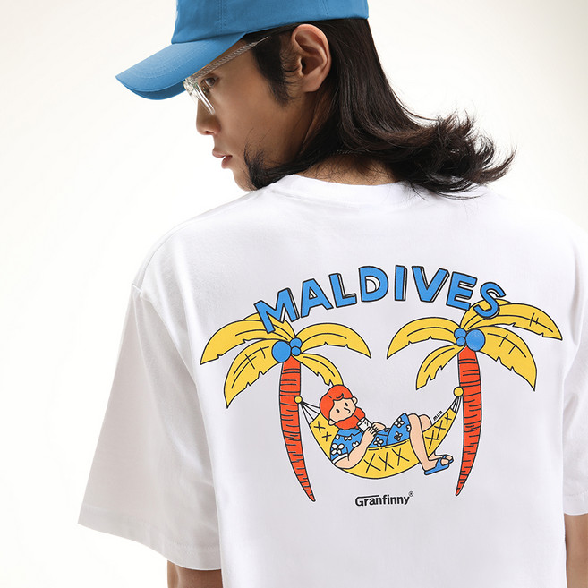 그랜피니 프리미엄 몰디브 통기성 반팔 티셔츠 GFBT207