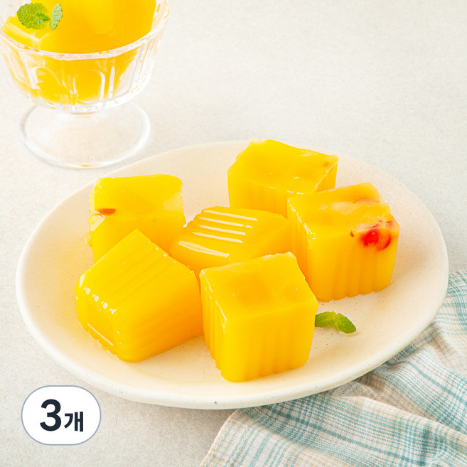 샐러드미인 망고푸딩, 1kg, 1개입, 3개