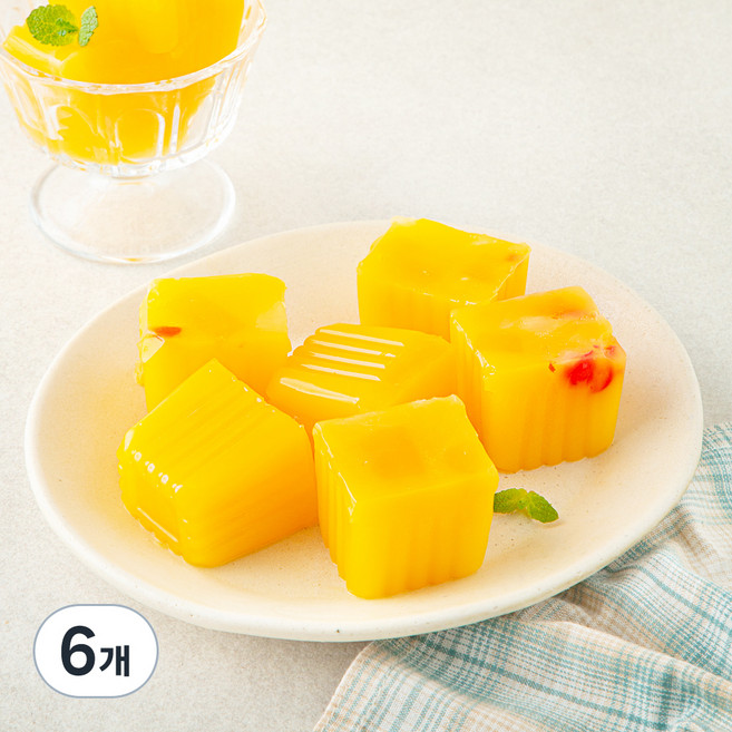 샐러드미인 망고푸딩, 1kg, 1개입, 6개