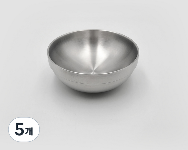 스텐 무광 이중탕기 16cm, 5개