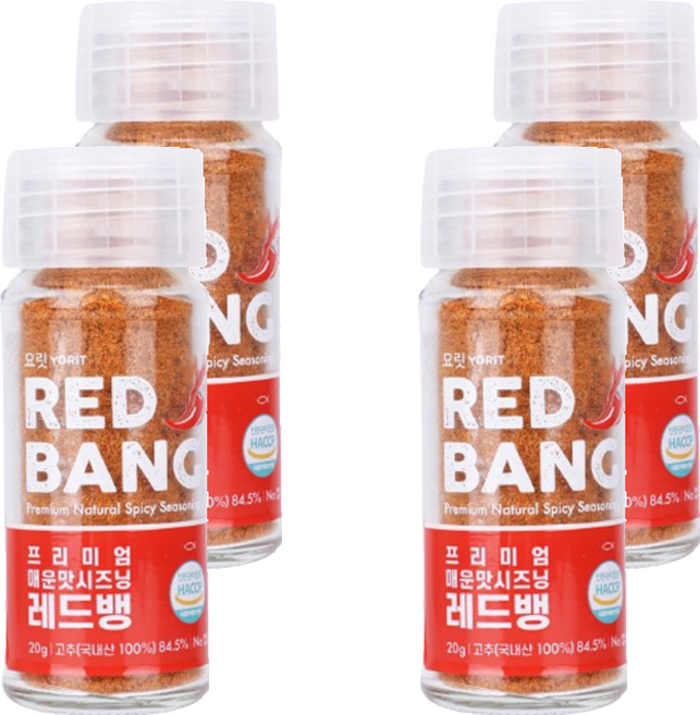 요릿 레드뱅, 20g, 4개