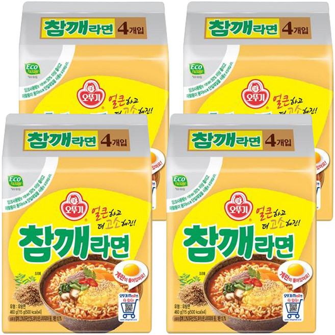 오뚜기 참깨라면, 16개