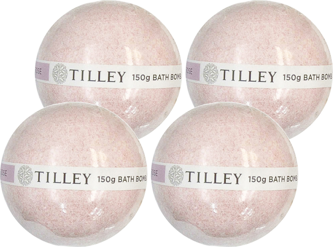 TILLEY 緹莉 經典香氛泡澡球 來個蹦蹦, 150g, 4個