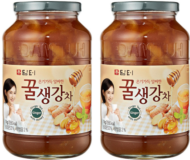 담터 꿀생강차, 1kg, 1개입, 2개