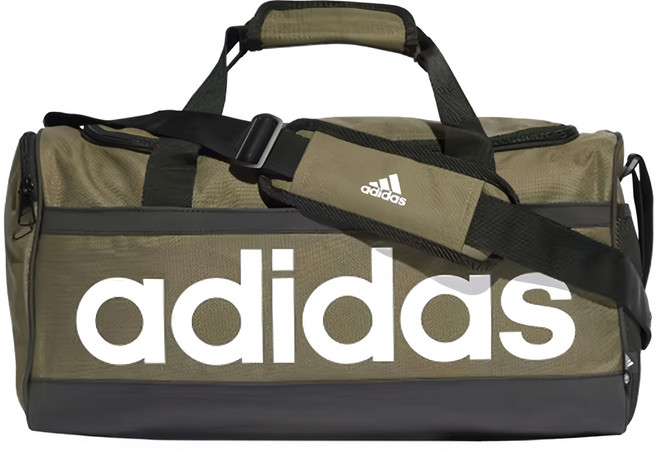 adidas 愛迪達 LINEAR DUFFEL 健身包 旅行袋, 綠色, 1個