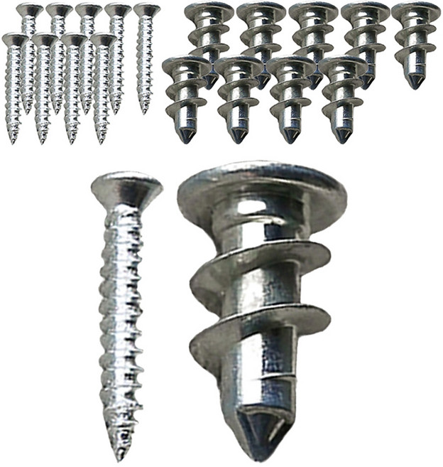 윈도우드레스 석고보드용 앙카 + 피스 세트, 20세트