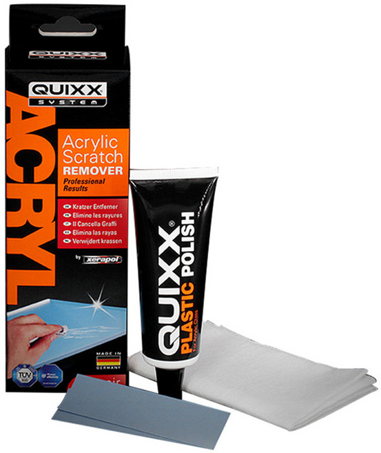 퀵스 아크릴 플라스틱 스크래치 제거 컴파운드, 40ml, 1세트