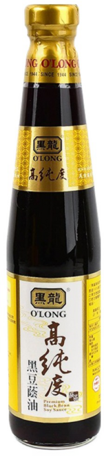 黑龍 高純度黑豆蔭油, 400ml, 1瓶