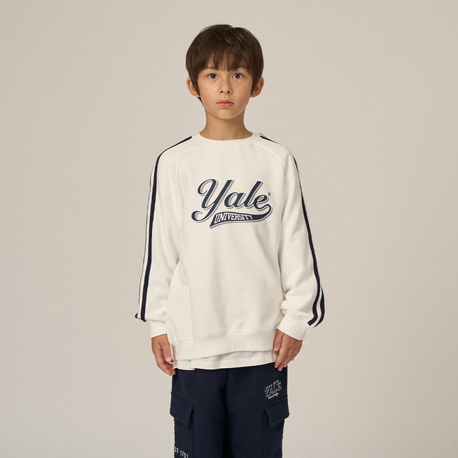 예일키즈 아동용 래글런 라인 맨투맨 YJPTMTD33130