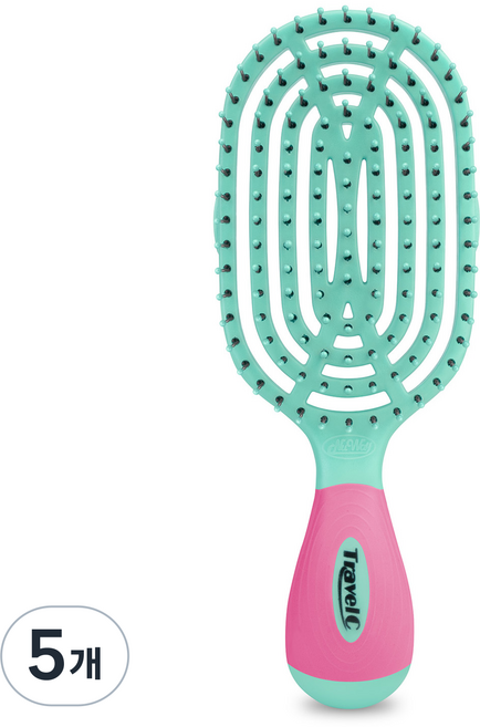 뉴웨이 헤어브러쉬 트래블씨, 5개