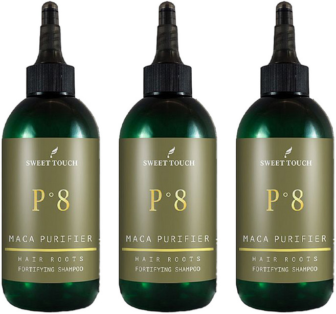 SWEET TOUCH 直覺 頭皮賦活調理淨化液, 3瓶, 200ml