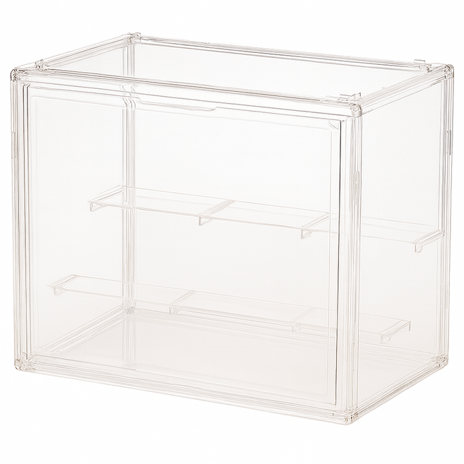 몽구밍 계단식 아크릴 쇼케이스 소형, 투명