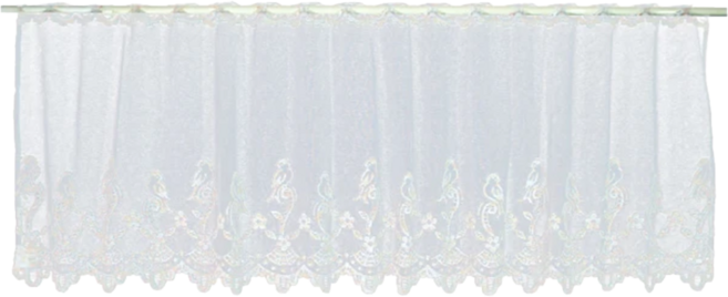 LASSLEY 門簾紗, 喜悅鳥 白色